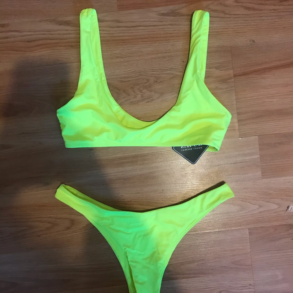 Neon Green Bikini SOLD